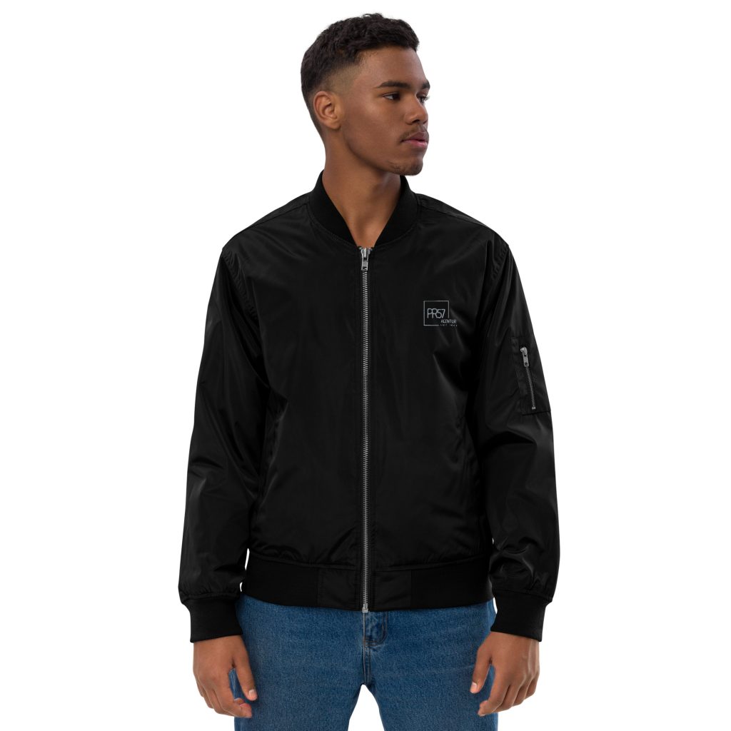 Premium Recycelte Bomberjacke – Bild 3